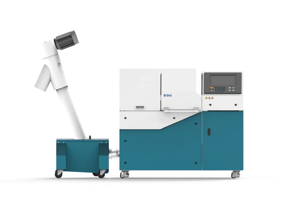 Compact biomedical waste treatment system