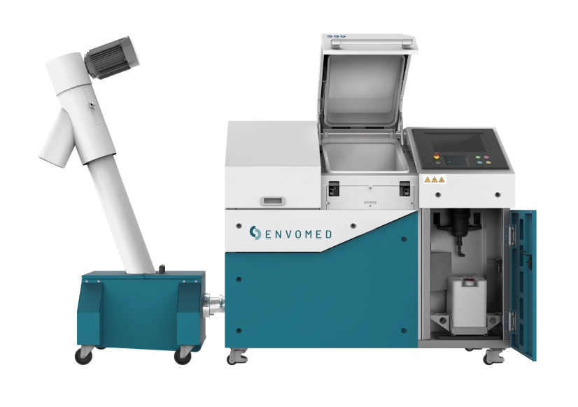 EcoMedX medical waste treatment equipment